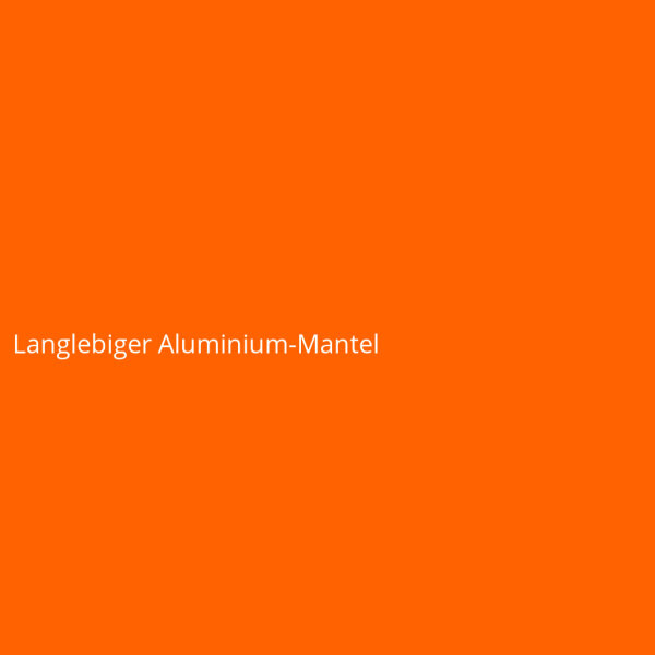 Langlebiger Aluminium-Mantel