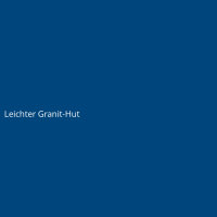 Leichter Granit-Hut
