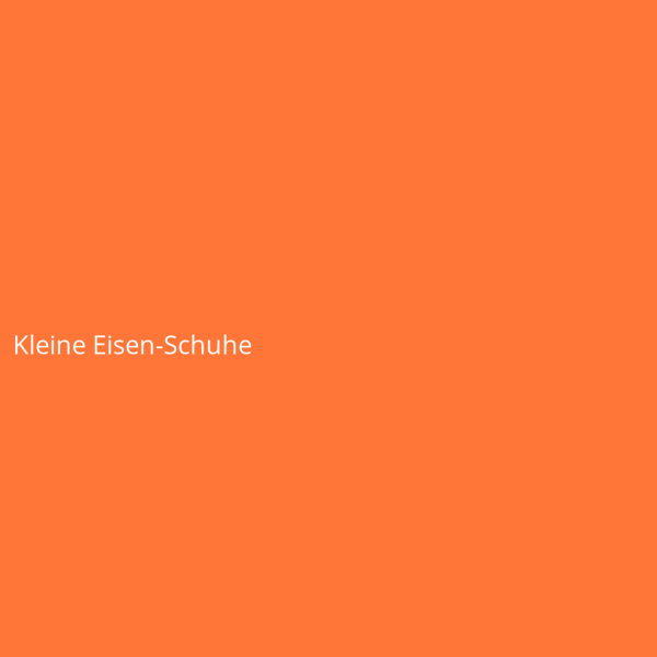 Kleine Eisen-Schuhe